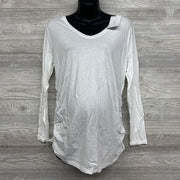NEW LS Ruched Shirt XL