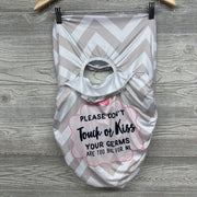 Car Seat Cover Please Don't Touch Or Kiss