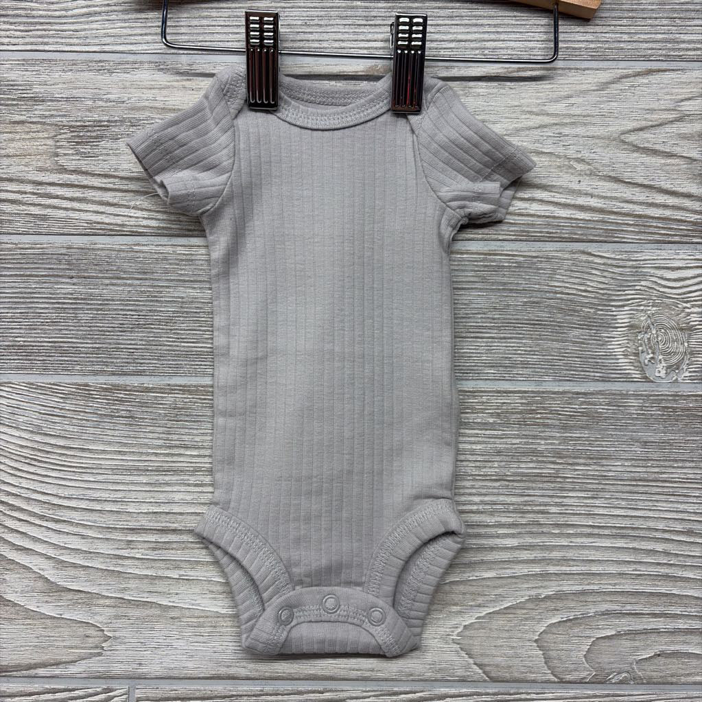 Nw/oT 3 Pk Ribbed Bodysuits Stars Moons Preemie