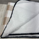 Sherpa Blanket Gingham