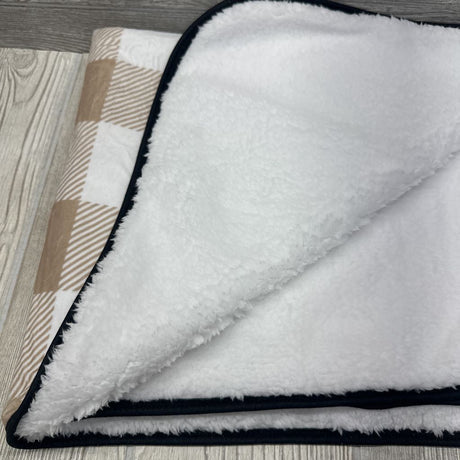 Sherpa Blanket Gingham