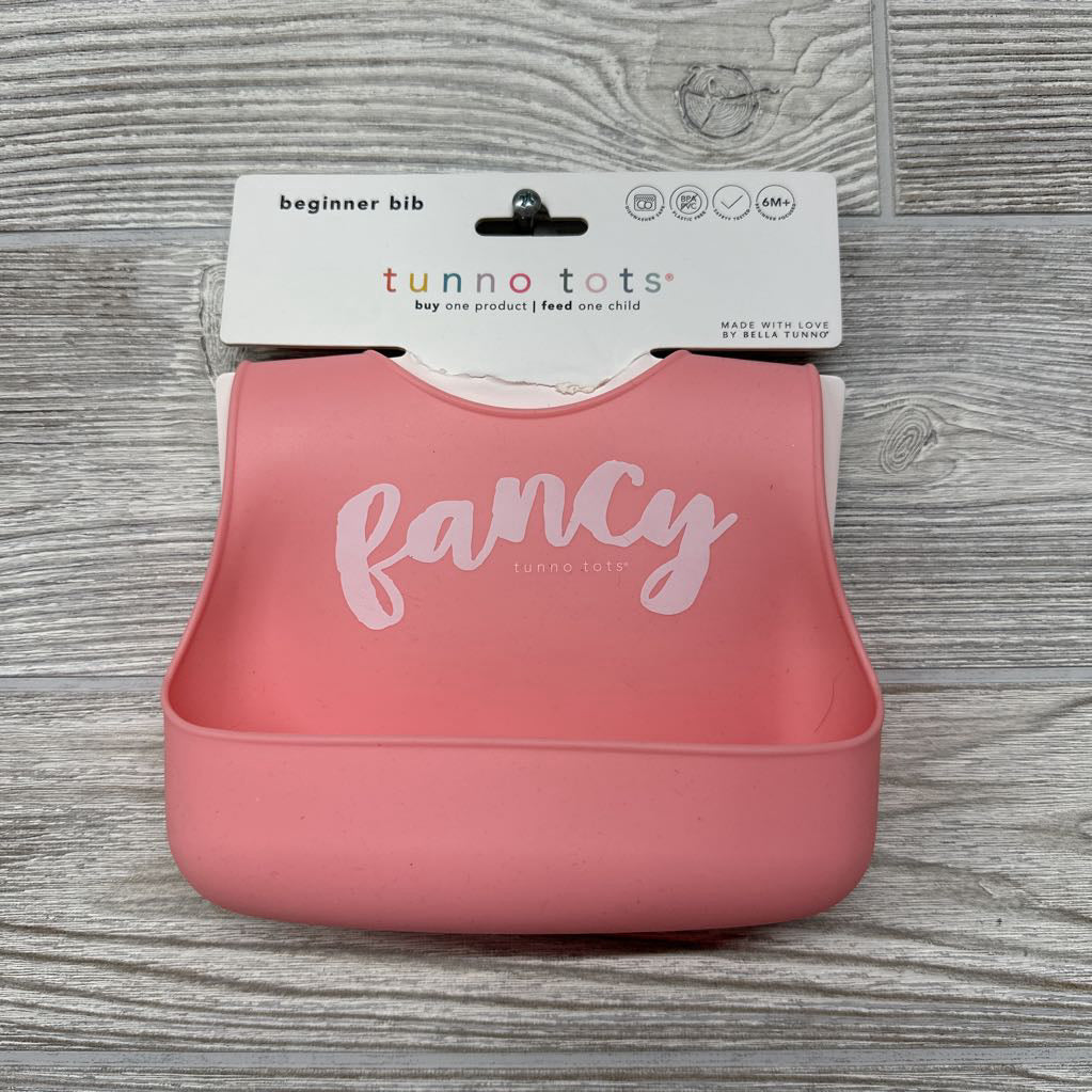 NEW Silicone Pocket Bib Fancy