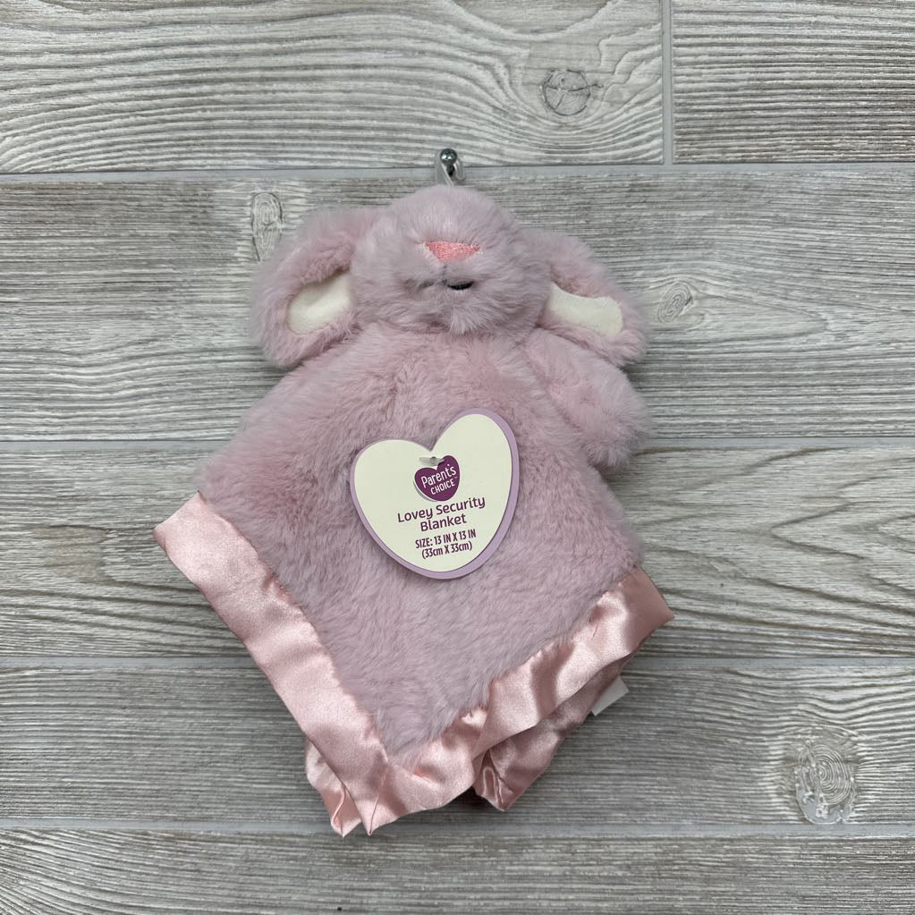 NEW Plush Rabbit Security Blanket