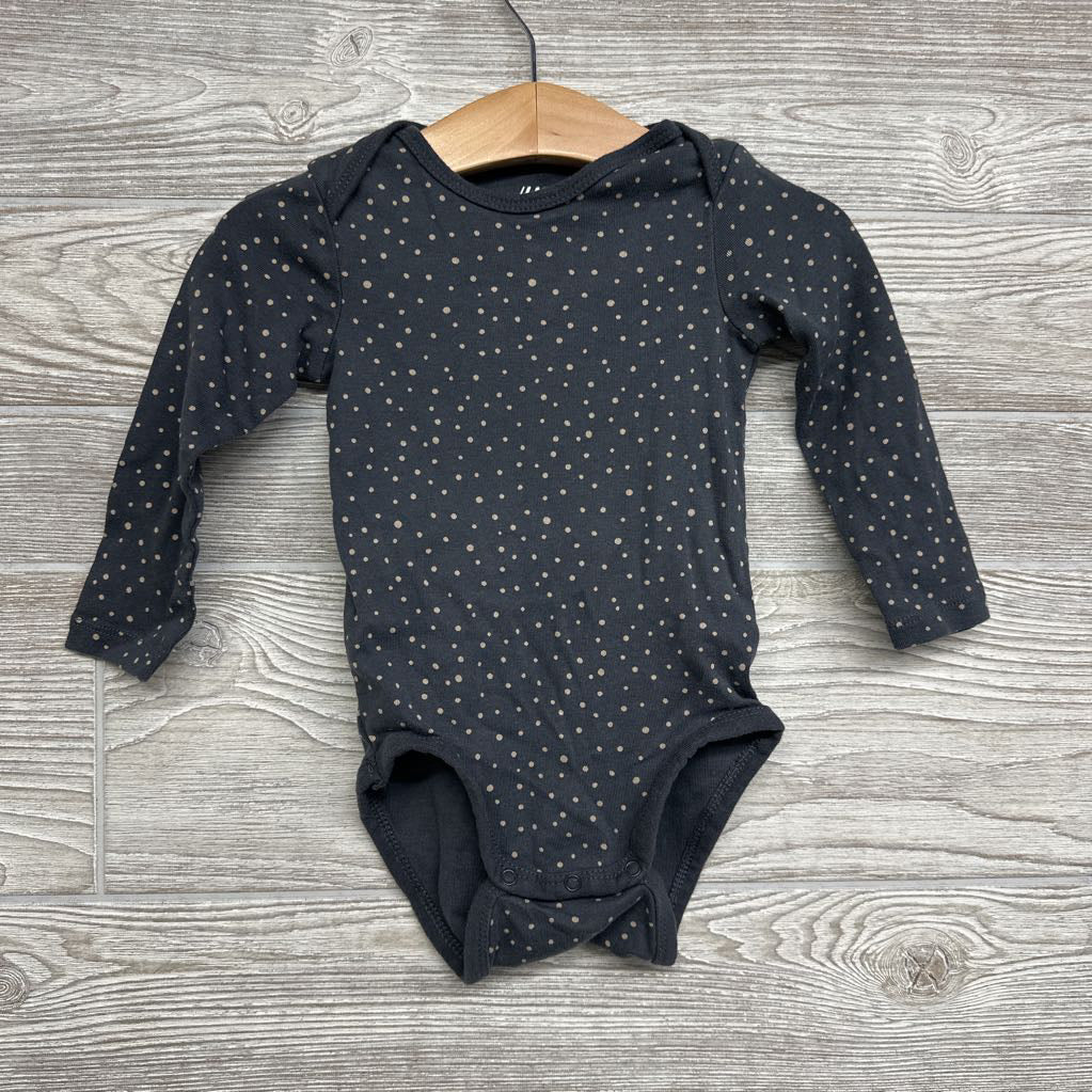 LS Bodysuit Dots 12M