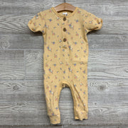 Waffle Knit Outfit Flowers 12M