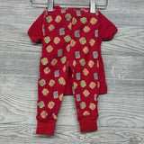2 Pc PJs Mickey Mouse Blocks 12M