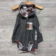 LS Bodysuit W/ Hood & Joggers Little Brother 3-6M