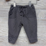 Drawstring Joggers Ribbed Pockets 3-6M
