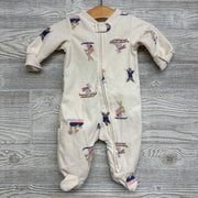 Blanket Sleeper Animals Skiing 3M