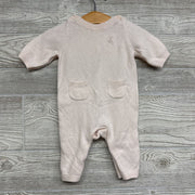 LS Knit Outfit Pockets 0-3M