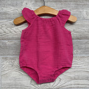Cap Sleeve Gauze Romper 3-6M