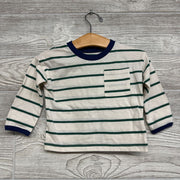 LS Shirt Chest Pocket Stripes 12M