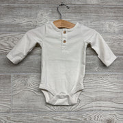 LS Henley Bodysuit 0-3M