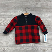 NEW Fleece 1/4 Button Pullover 9M