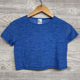 Active Cropped Shirt Twist Back 8