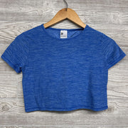 Active Cropped Shirt Twist Back 8