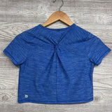 Active Cropped Shirt Twist Back 8