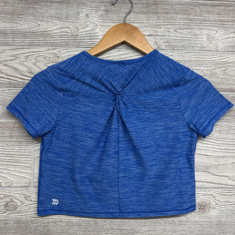 Active Cropped Shirt Twist Back 8