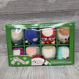 8 Pk Mini Plush Figure Ornaments