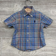 Button Up Plaid Bodysuit 9M