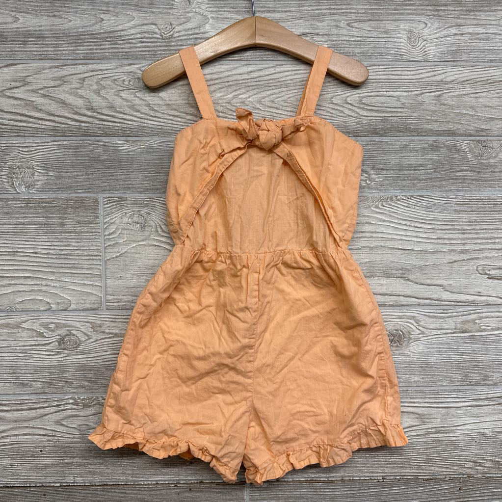 Tank Romper Bow Ruffle Trim 8