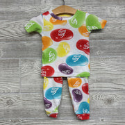 2 Pc PJs Jelly Beans 18M