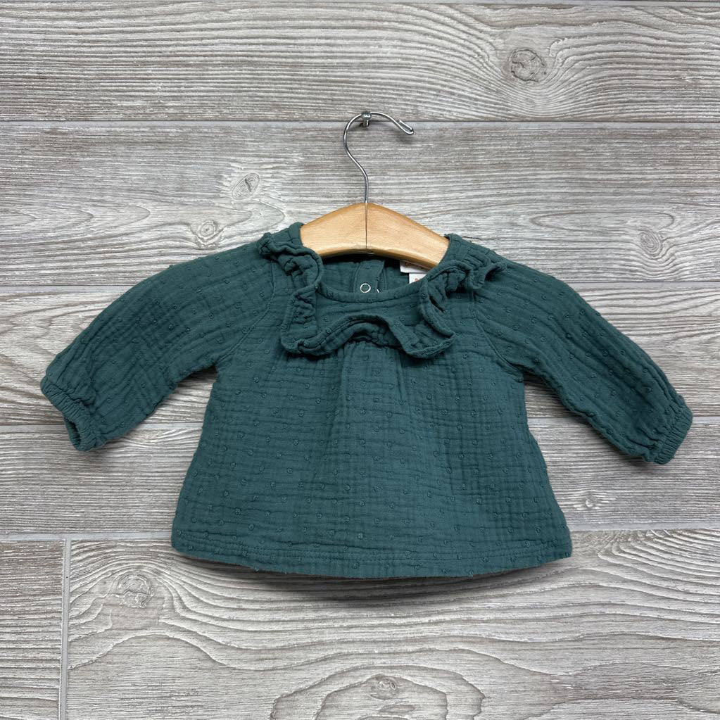 Textured Dress & Bloomers 0-3M