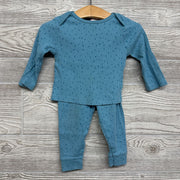 2 Pc Ribbed Outfit Dots 6-9M