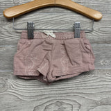 Organic Ruffle Sleeve Shirt & Shorts Seahorses 6M