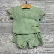 Rib Bodysuit & Shorts 6M