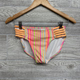 Ribbed 2 Pc Swimsuit Stripes 14