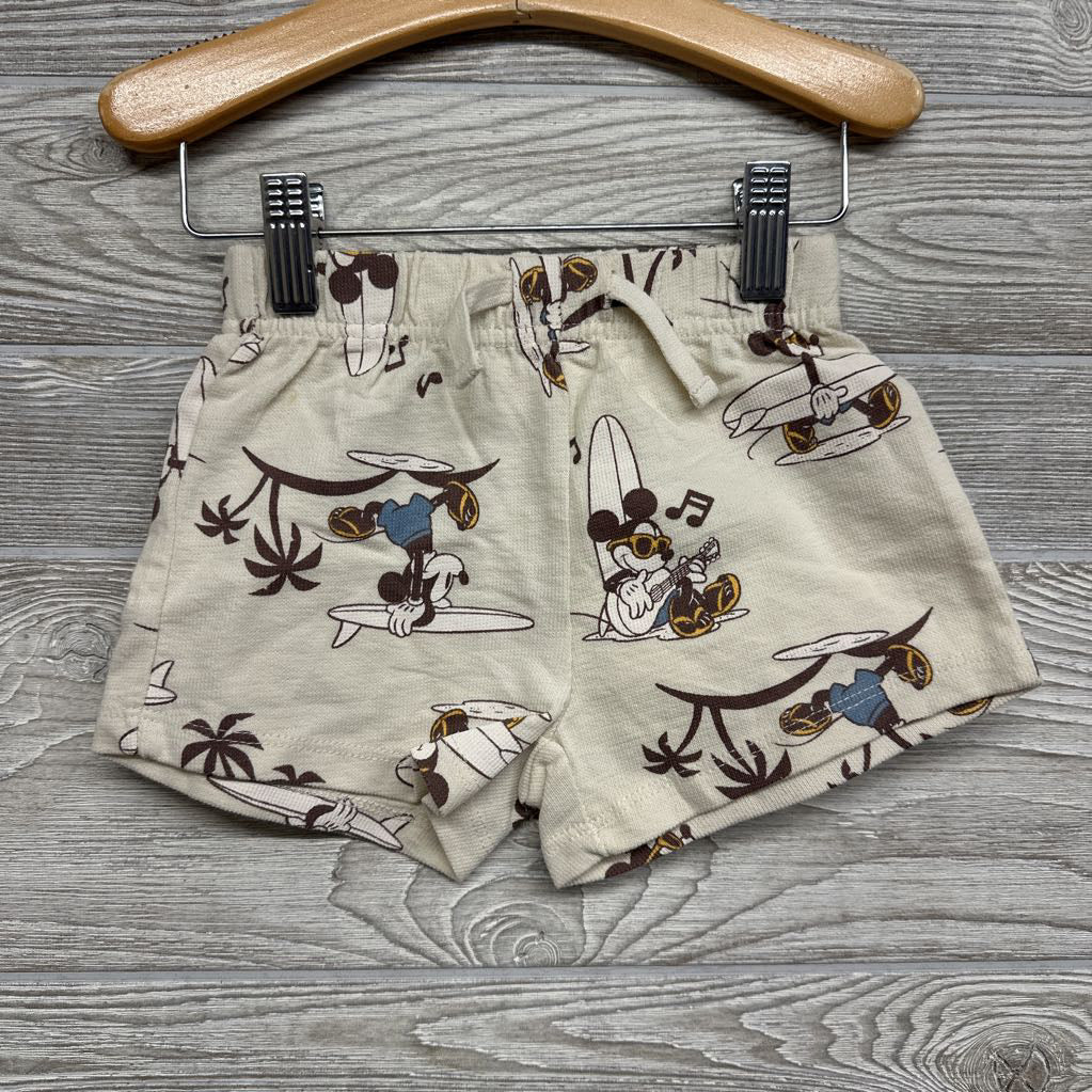 Polo Shirt & Shorts Mickey Mouse Surfing 18M