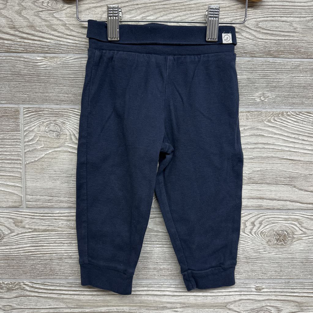 Organic Roll Over Band Pants 18M