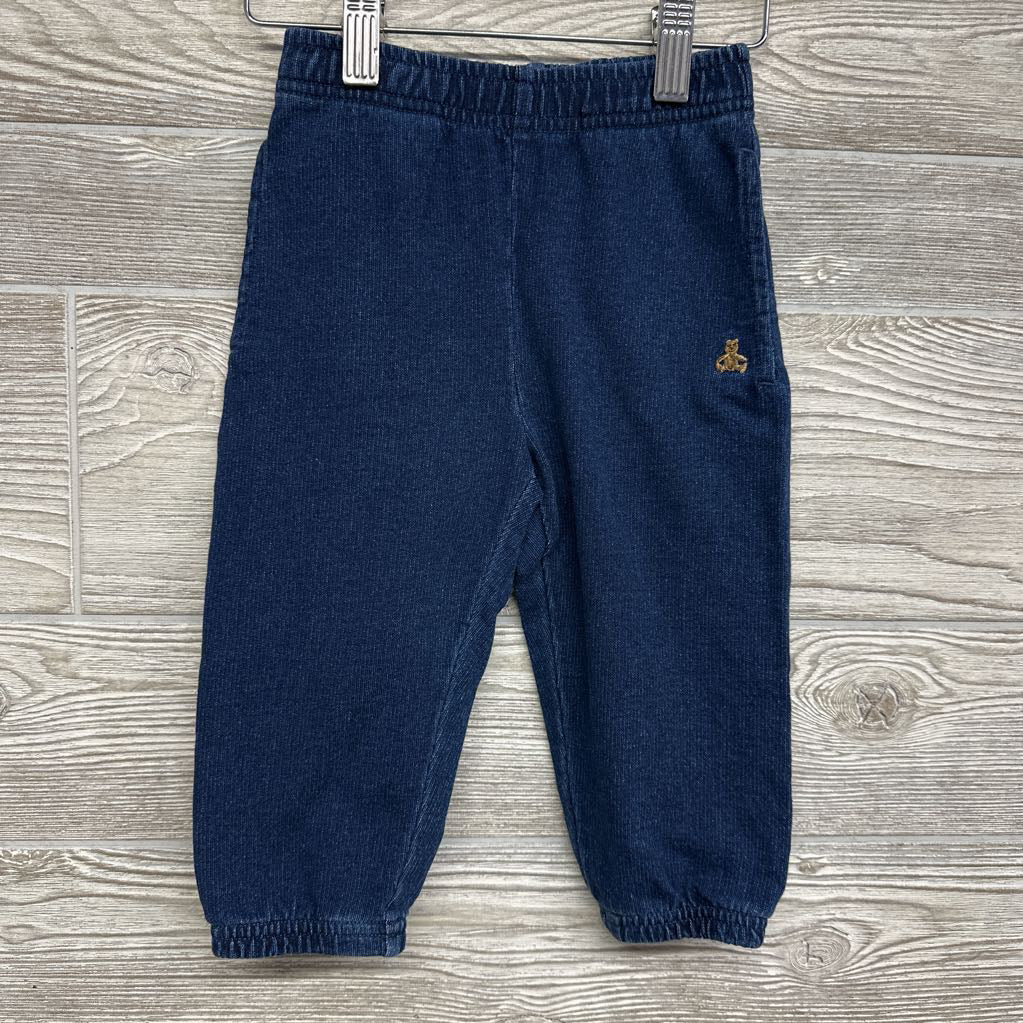 Chambray Knit Pull On Pants 12-18M