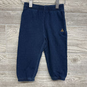 Chambray Knit Pull On Pants 12-18M