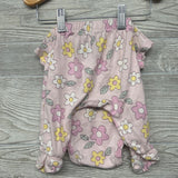 Bodysuit & Pants Flowers 0-3M