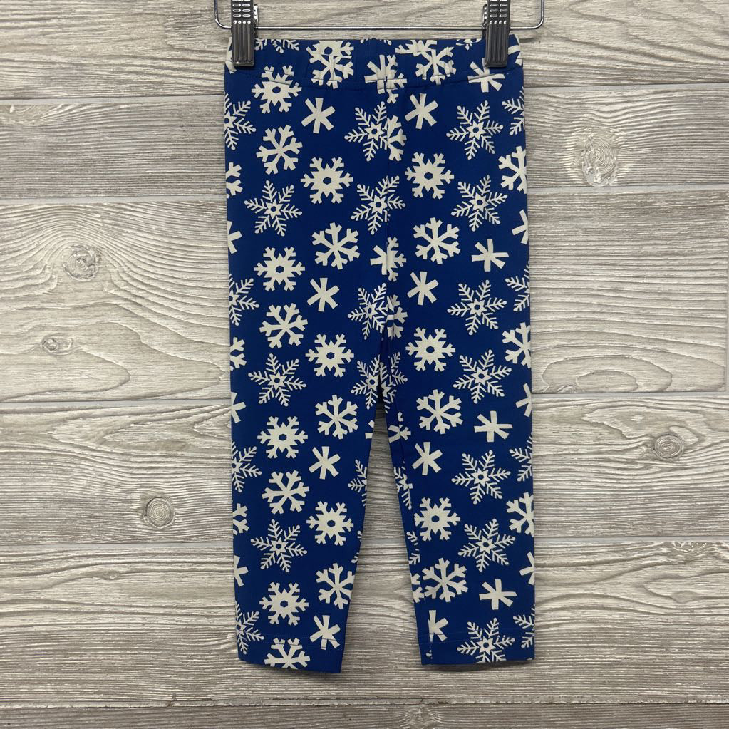 Leggings Snow Flakes 2t
