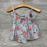 Smocked Tank & Shorts Flowers 3M