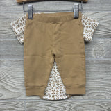 Bodysuit & Pants Animal Print 6M