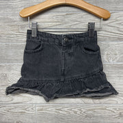 Denim Skirt Ruffle 3t