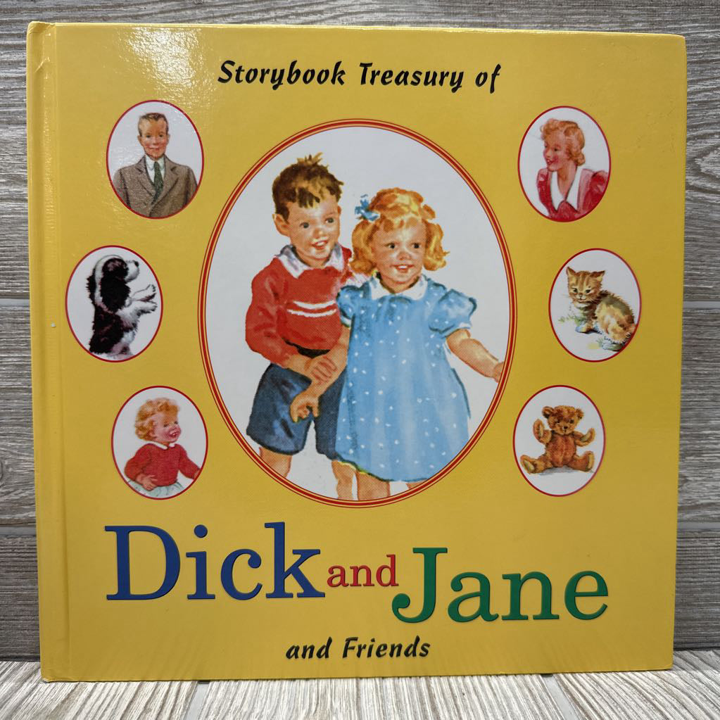 Storybook Treasury Of Dick And Jane And Friends Hardcover Book