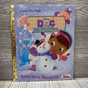 Little Golden Book Doc Mcstuffins Snowmans Suprise
