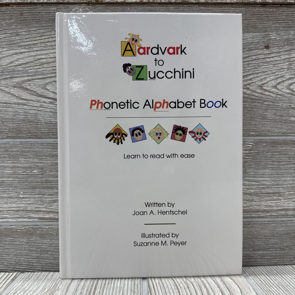 Aardvark To Zucchini Phonetic Alphabet Book