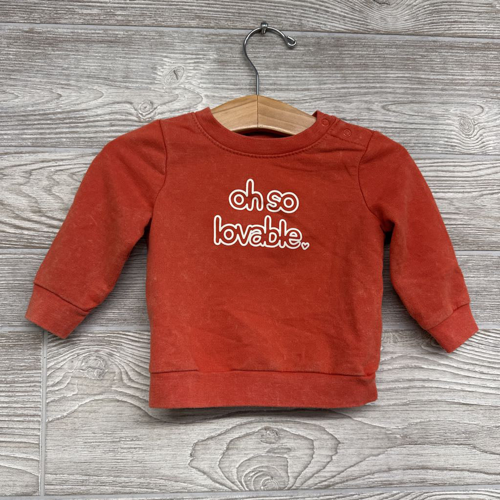 Crewneck Oh So Loveable 3-6M