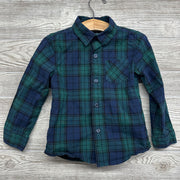 Plaid Button Up Shirt 3t