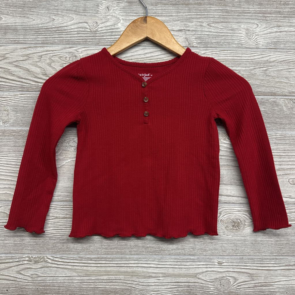 Henley Shirt Ribbed 5t