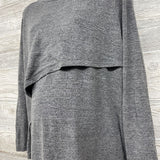 Nursing Sweater W/ Asymmetrical Flap XL