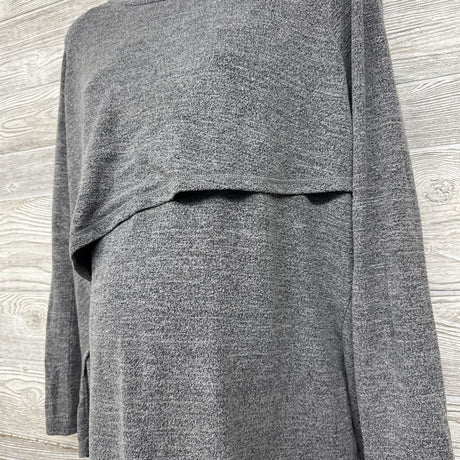 Nursing Sweater W/ Asymmetrical Flap XL