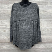 LS Peplum Shirt Large