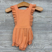 Ribbed Bib Romper 3-6M